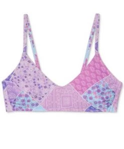 Cheapest ✨ Juniors' Bralette Bikini Top - Xhilaration™ Multi Paisley Print ⌛ -Swimsuits Official Site unnamed file 4877
