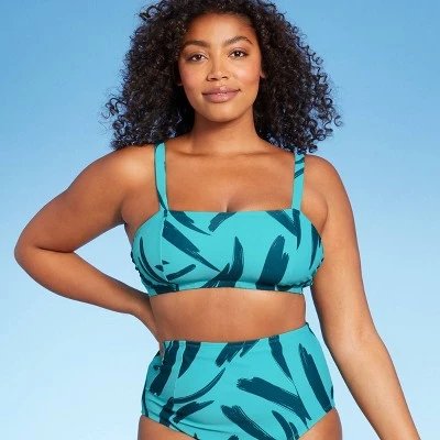 Best deal 🎉 Women's Straight Neck Bikini Top - Kona Sol™ Blue 💯 5 Best deal 🎉 Women's Straight Neck Bikini Top - Kona Sol™ Blue 💯 - Image 3