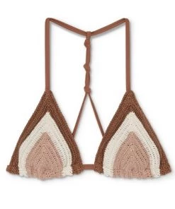 Budget 👏 Juniors' Crochet Triangle Bikini Top - Xhilaration™ Multi Neutral 🧨 -Swimsuits Official Site unnamed file 4912