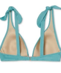 Flash Sale ✨ Women's Lightly Lined Ribbed Shoulder-Tie Triangle Bikini Top - Shade & Shore™ Light Teal 👍 31 Flash Sale ✨ Women's Lightly Lined Ribbed Shoulder-Tie Triangle Bikini Top - Shade & Shore™ Light Teal 👍 -Swimsuits Official Site unnamed file 4921