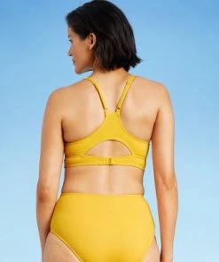 Best Pirce 🎁 Women's Ribbed Twist-Front Bralette Bikini Top - All in Motion™ Golden Yellow 💯 14 Best Pirce 🎁 Women's Ribbed Twist-Front Bralette Bikini Top - All in Motion™ Golden Yellow 💯 -Swimsuits Official Site unnamed file 4945