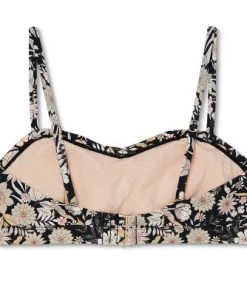 Outlet ⭐ Women's Post Mastectomy Shirred Bandeau Bikini Top - Kona Sol™ Multi 🛒