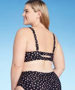 Cheap ⭐ Women's Plus Size Underwire Bikini Top - Kona Sol™ Pink 🛒