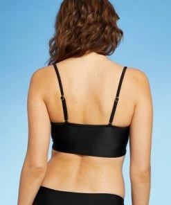 Wholesale 🎁 Juniors' Longline Bikini Top - Xhilaration™ Rust 😀