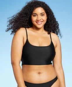 Wholesale 🎁 Juniors' Longline Bikini Top - Xhilaration™ Rust 😀 -Swimsuits Official Site unnamed file 5074