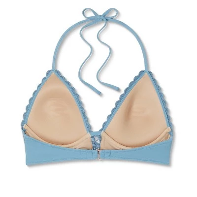 Best deal ⌛ Women's Push-Up Crochet Lace-Up Bikini Top - Shade & Shore™ Moon Blue 🛒 8 Best deal ⌛ Women's Push-Up Crochet Lace-Up Bikini Top - Shade & Shore™ Moon Blue 🛒 - Image 6