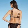 Wholesale 🛒 Women's Double Tunnel Triangle Bikini Top - Shade & Shore™ Black Animal Print 👍 -Swimsuits Official Site unnamed file 5197