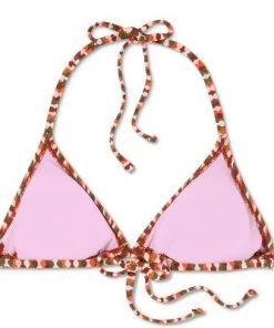 Buy ✔️ Juniors' Textured Triangle Bikini Top - Xhilaration™ Multi Stripe ✨ -Swimsuits Official Site unnamed file 5214