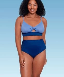 Deals ✔️ Women's Slimming Control Tie-Front Bikini Top - Beach Betty by Miracle Brands Blue ✨ 12 Deals ✔️ Women's Slimming Control Tie-Front Bikini Top - Beach Betty by Miracle Brands Blue ✨ -Swimsuits Official Site unnamed file 5285