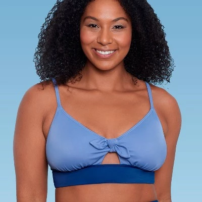 Deals ✔️ Women's Slimming Control Tie-Front Bikini Top - Beach Betty by Miracle Brands Blue ✨ 9 Deals ✔️ Women's Slimming Control Tie-Front Bikini Top - Beach Betty by Miracle Brands Blue ✨ - Image 7