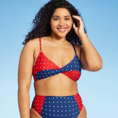 Best deal 🌟 Women's Twist-Front Bikini Top - Sea Angel Red 👏 5 Best deal 🌟 Women's Twist-Front Bikini Top - Sea Angel Red 👏 - Image 3