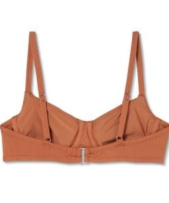 Best reviews of 💯 Women's Underwire Ribbed Textured Bikini Top - Sea Angel Orange ⭐ -Swimsuits Official Site unnamed file 5327