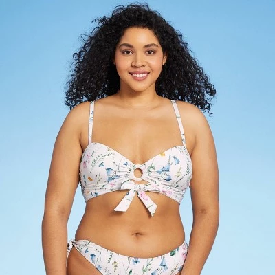 Discount 🔔 Women's Wrap Center Ring Bikini Top - Sea Angel White 🛒 5 Discount 🔔 Women's Wrap Center Ring Bikini Top - Sea Angel White 🛒 - Image 3