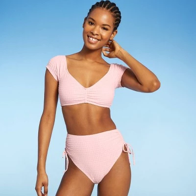 Best deal ๐ Women's Off the Shoulder Pucker Textured Top - Sea Angel Light Pink ๐ 9 Best deal ๐ Women's Off the Shoulder Pucker Textured Top - Sea Angel Light Pink ๐ - Image 7