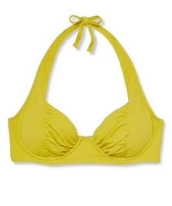 Buy ⭐ Women's Shirred Cup Halter Bikini Top - Shade & Shore™ Chartreuse 🛒 -Swimsuits Official Site unnamed file 5395