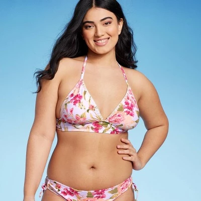 Cheap ❤️ Women's Timeless Spring Shell Stitched Print Triangle Halter Bikini Top - Kona Sol™ Multi ❤️ 5 Cheap ❤️ Women's Timeless Spring Shell Stitched Print Triangle Halter Bikini Top - Kona Sol™ Multi ❤️ - Image 3