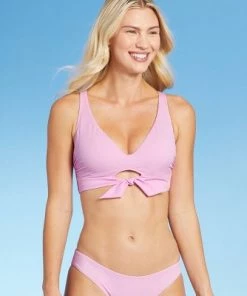Best Pirce ✨ Women's Tie-Front Bralette Bikini Top - Shade & Shore™ Light Pink 💯 48 Best Pirce ✨ Women's Tie-Front Bralette Bikini Top - Shade & Shore™ Light Pink 💯 -Swimsuits Official Site unnamed file 5502