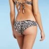 Best deal 🛒 Women's Ruffle Cheeky Bikini Bottom - Shade & Shore™ Zebra Print 🧨 -Swimsuits Official Site unnamed file 561