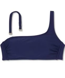 Discount 🔥 Women's Asymmetrical One Shoulder Bikini Top - Kona Sol™ Oxford Blue ⌛ -Swimsuits Official Site unnamed file 5651