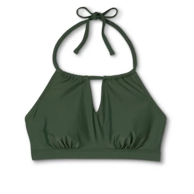 Buy 🎁 Women's Post Mastectomy High Neck Keyhole Bikini Top - Kona Sol™ Dark Green ⭐ 5 Buy 🎁 Women's Post Mastectomy High Neck Keyhole Bikini Top - Kona Sol™ Dark Green ⭐ - Image 3