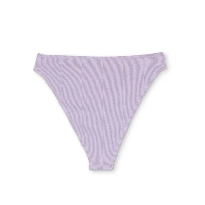 Cheap 🔔 Women's High Waist Extra High Leg Extra Cheeky Bikini Bottom - Shade & Shore™ Lilac Purple Lurex 🎉 8 Cheap 🔔 Women's High Waist Extra High Leg Extra Cheeky Bikini Bottom - Shade & Shore™ Lilac Purple Lurex 🎉 - Image 6