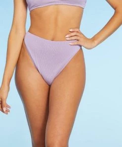 Cheap 🔔 Women's High Waist Extra High Leg Extra Cheeky Bikini Bottom - Shade & Shore™ Lilac Purple Lurex 🎉 21 Cheap 🔔 Women's High Waist Extra High Leg Extra Cheeky Bikini Bottom - Shade & Shore™ Lilac Purple Lurex 🎉 -Swimsuits Official Site unnamed file 580