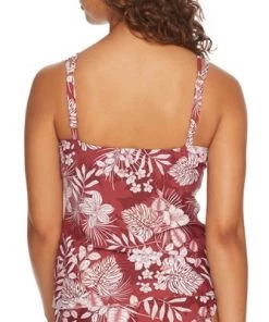 Cheap 👏 Sunsets Women's Hawaiian Hideaway Taylor Underwire Tankini Top - 75D-HAWHI ⭐