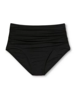 Best reviews of 💯 Women's Shirred High Coverage High Waist Bikini Bottom - Kona Sol™ Dark Green 🧨 -Swimsuits Official Site unnamed file 587