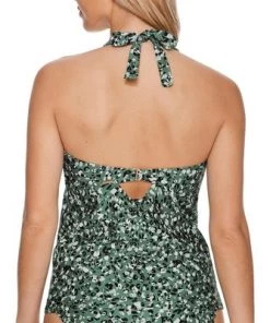 Promo 😀 Sunsets Women's Catwalk Muse Halter Underwire Tankini Top - 73D-CATWA 🔔