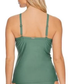 Wholesale 👏 Sunsets Women's Moss Forever Twist Underwire Tankini Top - 77D-MOSS 🔥