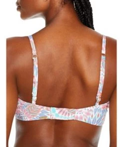 Top 10 ⭐ Sunsets Women's Vivid Plumes Crossroads Bikini Top - 52D-VIVPL 🔥
