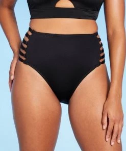 Best Pirce ❤️ Women's Knot Side High Waist Bikini Bottom - Shade & Shore™ Black 💯 15 Best Pirce ❤️ Women's Knot Side High Waist Bikini Bottom - Shade & Shore™ Black 💯 -Swimsuits Official Site unnamed file 591