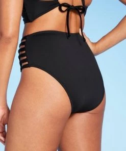 Best Pirce ❤️ Women's Knot Side High Waist Bikini Bottom - Shade & Shore™ Black 💯 16 Best Pirce ❤️ Women's Knot Side High Waist Bikini Bottom - Shade & Shore™ Black 💯 -Swimsuits Official Site unnamed file 592