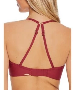 Promo 👏 Sunsets Women's Tuscan Red Crossroads Bikini Top - 52D-TUSRE 🔔