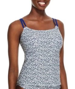 Brand new 😍 Sunsets Women's Forget Me Not Taylor Underwire Tankini Top - 75D-FOMEN 🧨