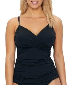 Cheap ❤️ Sunsets Women's Black Simone Tankini Top - 81T-BLCK 🎉
