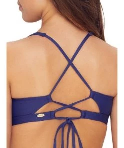 Best Sale ⌛ Sunsets Women's Indigo Brandi Bralette Bikini Top - 68T-INDIG 😍
