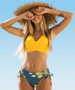 Deals ❤️ Women's Bikini Swimsuit Front Cross Lace Up Two Piece Bathing Suit - Cupshe ⭐ -Swimsuits Official Site unnamed file 6