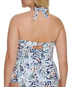 Cheapest ✔️ Sunsets Women's Kalahari Muse Halter Underwire Tankini Top - 73D-KALAH ✨