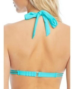 Best deal ✨ Sunsets Women's Seaside Aqua Marilyn Halter Bikini Top - 64T-SEAAQ 🎁