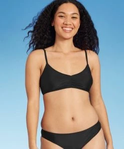 Buy 👏 Juniors' Cinch-Front Bralette Bikini Top - Xhilaration™ Olive 🧨 -Swimsuits Official Site unnamed file 6007