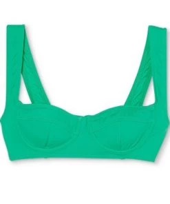 Best deal 🔔 Juniors' Faux Underwire Bralette Bikini Top - Xhilaration™ Vibrant Green ⭐ -Swimsuits Official Site unnamed file 6021