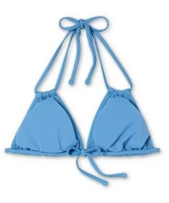 New 👏 Juniors' String Triangle Bikini Top - Xhilaration™ Blue Denim 💯 -Swimsuits Official Site unnamed file 6106