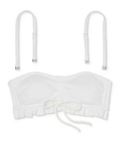 Hot Sale 🔔 Juniors' Textured Ruffle Cinch-Front Bandeau Bikini Top - Xhilaration™ White 😀 17 Hot Sale 🔔 Juniors' Textured Ruffle Cinch-Front Bandeau Bikini Top - Xhilaration™ White 😀 -Swimsuits Official Site unnamed file 6163