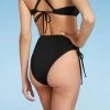 Best reviews of 🛒 Women's Lace-Up High Waist High Leg Extra Cheeky Bikini Bottom - Shade & Shore™ Black 🎁 -Swimsuits Official Site unnamed file 621