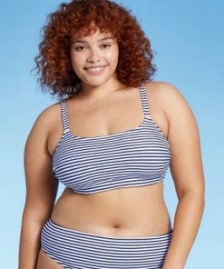 Flash Sale ⌛ Juniors' Plus Size Bralette Bikini Top - Xhilaration™ Navy/White Stripe 🎉 14 Flash Sale ⌛ Juniors' Plus Size Bralette Bikini Top - Xhilaration™ Navy/White Stripe 🎉 -Swimsuits Official Site unnamed file 6272