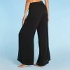 Coupon ⭐ Women's Tie-Front Cover Up Pants - Kona Sol™ Black 🌟 -Swimsuits Official Site unnamed file 6388