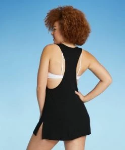 Cheap 🛒 Juniors' Ribbed Racerback Cover Up Dress 👗 - Xhilaration™ Multi Stripe 👍 -Swimsuits Official Site unnamed file 6414