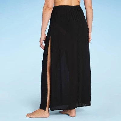 Wholesale ❤️ Women's Maxi Cover Up Skirt - Kona Sol™ Black 🛒 5 Wholesale ❤️ Women's Maxi Cover Up Skirt - Kona Sol™ Black 🛒 - Image 3