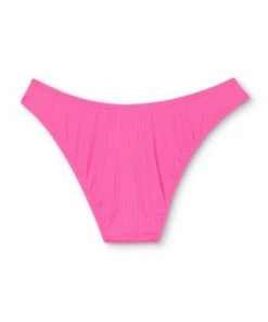 Cheap 🤩 Juniors' Ribbed Cheeky High Leg Bikini Bottom - Xhilaration™ Coral Pink 🎉 -Swimsuits Official Site unnamed file 643